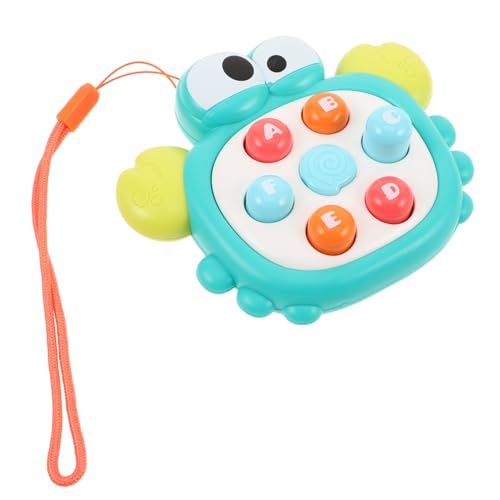 HONMEET Druckknopf-Spielzeug: Tragbares Handheld-Spiel Für Kleinkinder, Interaktiver Sensorischer Knopf, Frühes Lernspielzeug Für Jungen Und Mädchen, Mini-schlagspiel Für Reisen, von HONMEET