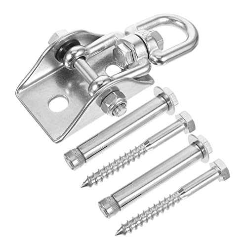 HONMEET Edelstahl Deckenhaken Schwerlast Hängesessel Aufhängung Hängematte Befestigung Erweiterungen Holzschrauben für Schaukelstuhl und Schaukelstuhl Zubehör HONMEET Edelstahl Deckenhaken Schwerlast Hängesessel Aufhängung Hängematte Befestigung Erweiterungen Holzschrauben für Schaukelstuhl und Schaukelstuhl Zubehör von HONMEET