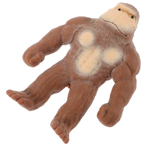 HONMEET Elastisches Cartoon-Gorilla-Squeeze-Spielzeug, Handsensorisches Spielzeug, Cartoon-Tier, Stressabbau-Spielzeug, Dehnbares Spielzeug. HONMEET Elastisches Cartoon-Gorilla-Squeeze-Spielzeug, Handsensorisches Spielzeug, Cartoon-Tier, Stressabbau-Spielzeug, Dehnbares Spielzeug. von HONMEET