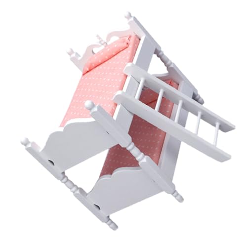 HONMEET Realistisches Mini-puppenhaus-Set – Kinderzimmer-Dekoration Mit Miniatur-etagenbett Miniatur-möbelset Im Maßstab 112 von HONMEET