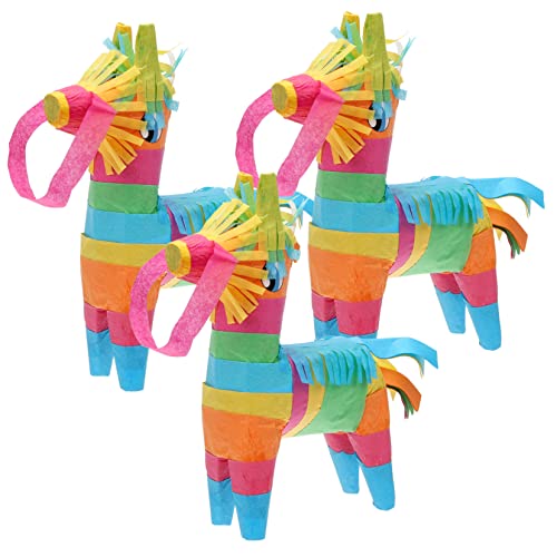 HONMEET Fiesta Spielzeug Kinder 3er Pack Cinco De Mayo Party Favor Mexikanischer Geburtstag Spielzeug Esel von HONMEET