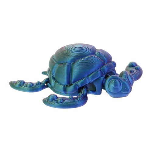HONMEET Gedrucktes Meeresschildkrötenmodell Realistische Schildkrötenfigur mit Beweglichen Gelenken Dekorative Simulation für Aquarien und Teichgestaltung Lebensechte Schildkröten HONMEET Gedrucktes Meeresschildkrötenmodell Realistische Schildkrötenfigur mit Beweglichen Gelenken Dekorative Simulation für Aquarien und Teichgestaltung Lebensechte Schildkröten von HONMEET