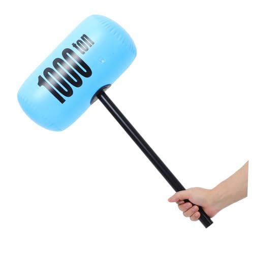 HONMEET Großer Aufblasbarer Hammer PVC Bopper Party Dekoration für Geburtstag Indoor Outdoor Jungen Mädchen Partyspaß HONMEET Großer Aufblasbarer Hammer PVC Bopper Party Dekoration für Geburtstag Indoor Outdoor Jungen Mädchen Partyspaß von HONMEET