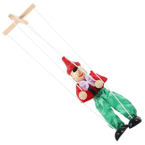 HONMEET Holz Marionette Puppenspielzeug mit Ziehschnur Kreatives Fadenpuppe Spiel für Fördert Fingerfertigkeit und Eltern Junge Mädchen Beziehung Robustes Material Zufällige Farbe HONMEET Holz Marionette Puppenspielzeug mit Ziehschnur Kreatives Fadenpuppe Spiel für Fördert Fingerfertigkeit und Eltern Junge Mädchen Beziehung Robustes Material Zufällige Farbe von HONMEET