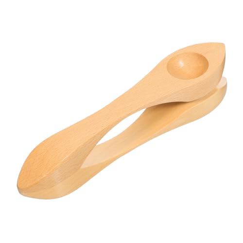 HONMEET Holz Schlaginstrument Musikalischer Löffel Kinderspielzeug Frühpädagogik Percussion Instrument Sicher Glatt Oberfläche Geschenk Weihnachten von HONMEET