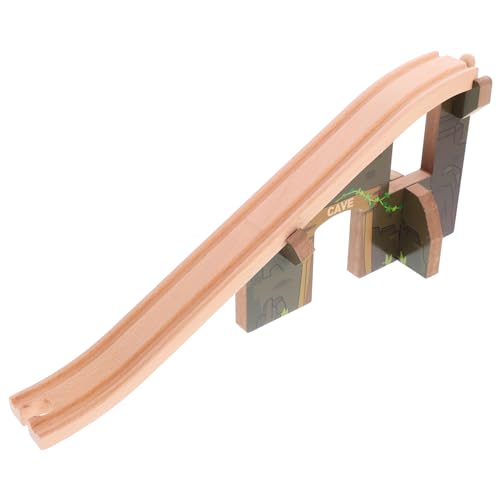 HONMEET Holzbrücke für Eisenbahnen Hochwertige Spielzeugbrücke aus Holz Kompatibel mit Holzeisenbahnen Fördert Kreativität und Motorische Fähigkeiten Zubehör für Spielsets HONMEET Holzbrücke für Eisenbahnen Hochwertige Spielzeugbrücke aus Holz Kompatibel mit Holzeisenbahnen Fördert Kreativität und Motorische Fähigkeiten Zubehör für Spielsets von HONMEET