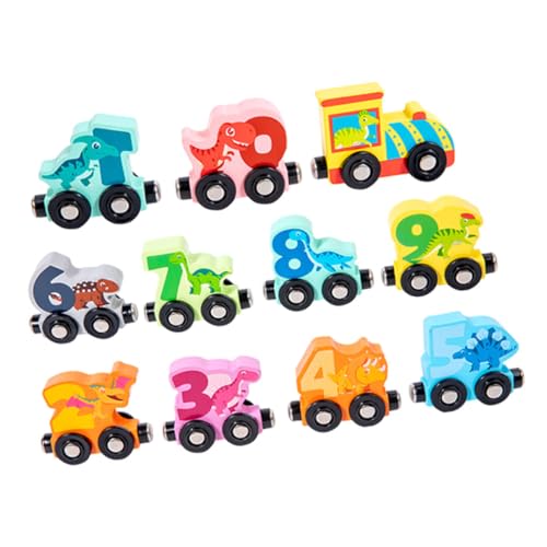 HONMEET Holzzug Dinosaurier Set für Kleinkinder Edukatives Tierzugspiel Motorische Sicherer Holzbau Kreatives Lernspielzeug für Jungen und Mädchen Ab Jahr HONMEET Holzzug Dinosaurier Set für Kleinkinder Edukatives Tierzugspiel Motorische Sicherer Holzbau Kreatives Lernspielzeug für Jungen und Mädchen Ab Jahr von HONMEET