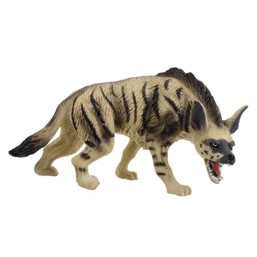 HONMEET Hyänen Modellspielzeug Realistisches Wildtier Figur für Lernspielzeug und Sammelobjekt aus Robustem Material für Interaktive Bildung und Dekoration HONMEET Hyänen Modellspielzeug Realistisches Wildtier Figur für Lernspielzeug und Sammelobjekt aus Robustem Material für Interaktive Bildung und Dekoration von HONMEET