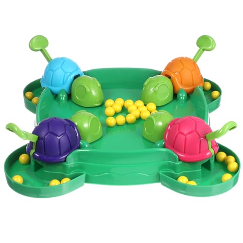 HONMEET Interaktives Brettspiel Hungrige Schildkröte Material Sicher Kleinkinder Familienspiel Tischspiel mit Bunten Bohnen für Drinnen und Draußen HONMEET Interaktives Brettspiel Hungrige Schildkröte Material Sicher Kleinkinder Familienspiel Tischspiel mit Bunten Bohnen für Drinnen und Draußen von HONMEET