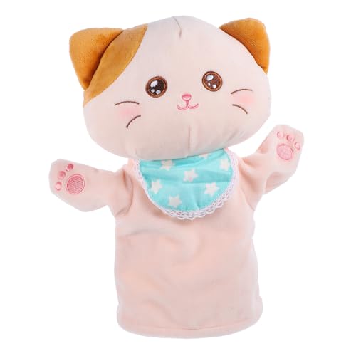 HONMEET Katzen Handpuppe aus Plüsch Interaktive Tierhandspielzeug für Geschichten und Puppenspiele Waschbar für Frühkindliche Bildung und HONMEET Katzen Handpuppe aus Plüsch Interaktive Tierhandspielzeug für Geschichten und Puppenspiele Waschbar für Frühkindliche Bildung und von HONMEET