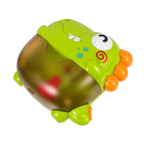 HONMEET Kinder-Dinosaurier-badespielzeug, Lustige Seifenblasenmaschine Für Badewanne Und Pool, Kreatives Design, Einfach Zu Bedienende Seifenblasenmaschine in Dinosaurierform von HONMEET