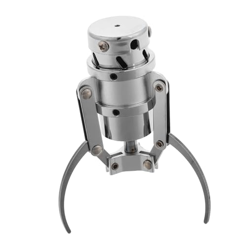 HONMEET Klauenmaschinenfang Automatenkralle Klauenklammermaschine Roboter-klauengreifer Klauenmaschinenteile Roboterklaue Verkaufsklaue Maschinenkrallenteile Klauenclip Metall Silver Eisen von HONMEET