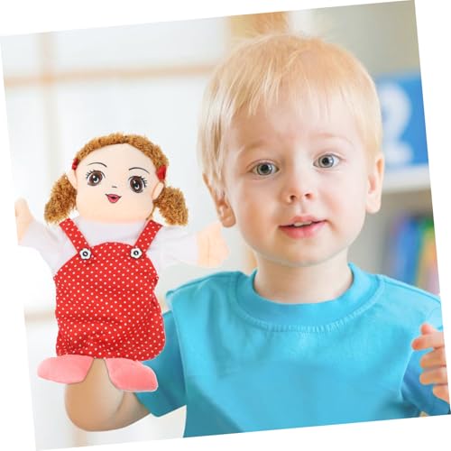 HONMEET Kreative Handpuppe Kuscheliges Plüschspielzeug für Interaktive Handpuppen zum Geschichtenerzählen und Fantasievollen Hautfreundlich und Tragbar von HONMEET
