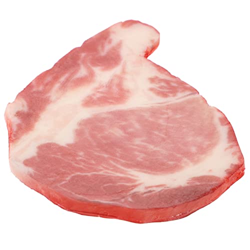 HONMEET Künstliche Ausstellung Gefälschtes Simulation Steak Lebensmittelmodell Gekochtes von Fleischmodell zur Gefälschtes PVC wie Künstliches Rindfleischscheiben Rindfleisch HONMEET Künstliche Ausstellung Gefälschtes Simulation Steak Lebensmittelmodell Gekochtes von Fleischmodell zur Gefälschtes PVC wie Künstliches Rindfleischscheiben Rindfleisch von HONMEET