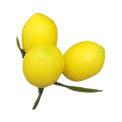 HONMEET Künstliche Zitronen Deko Realistische Gelb Früchte für Haus Party Fotografie Requisiten Vielseitig Einsetzbar als Obstschalen Tischdekoration und DIY Zubehör HONMEET Künstliche Zitronen Deko Realistische Gelb Früchte für Haus Party Fotografie Requisiten Vielseitig Einsetzbar als Obstschalen Tischdekoration und DIY Zubehör von HONMEET