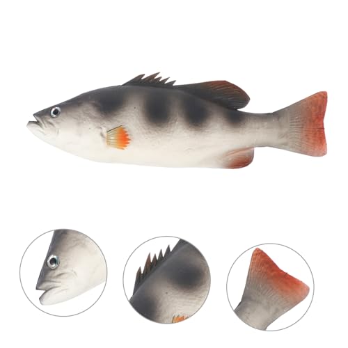 HONMEET Lebensechte Künstliche Fischfigur aus PU Detailgetreues Dekorationsspielzeug für Geeignet als Desktop Wohnraumdeko Realistisches Meeresmotiv für Zuhause und Büro Geschenk HONMEET Lebensechte Künstliche Fischfigur aus PU Detailgetreues Dekorationsspielzeug für Geeignet als Desktop Wohnraumdeko Realistisches Meeresmotiv für Zuhause und Büro Geschenk von HONMEET