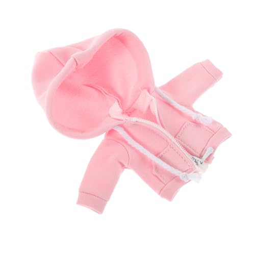 HONMEET Maßstab DIY Kleidungsstück für Puppen Süßer Rosa Kapuzenpullover zum Ankleiden Vielseitiges Puppenkostüm für Kreative Spielideen und Sammlungen HONMEET Maßstab DIY Kleidungsstück für Puppen Süßer Rosa Kapuzenpullover zum Ankleiden Vielseitiges Puppenkostüm für Kreative Spielideen und Sammlungen von HONMEET