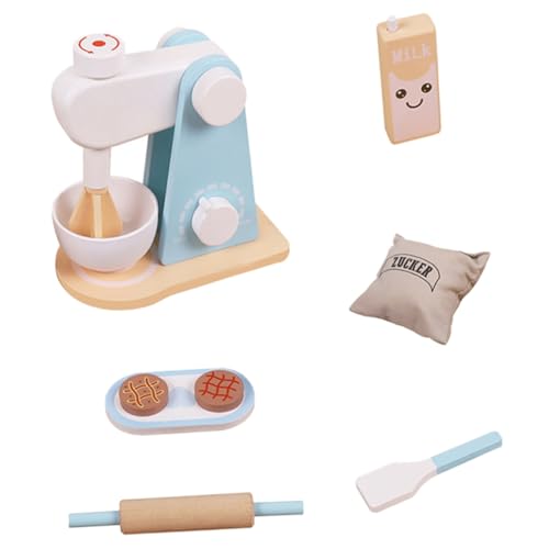 HONMEET Mini Holz Küchenmixer für Pädagogisches Rollenspiel Zubehör Leichtes Handliches Küchengerät Fördert Kreativität und Feinmotorik für Jungen und Mädchen HONMEET Mini Holz Küchenmixer für Pädagogisches Rollenspiel Zubehör Leichtes Handliches Küchengerät Fördert Kreativität und Feinmotorik für Jungen und Mädchen von HONMEET