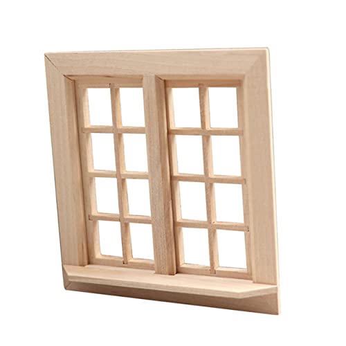HONMEET 12 Maßstab Deko Für Mini Häuser Fenster Für Dollhouse Adornment von HONMEET