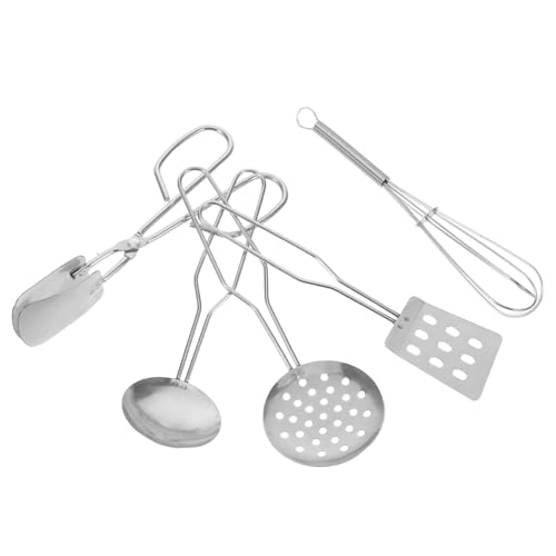 HONMEET Mini Kochgeschirr Set für Realistische Küchenutensilien Kindgerechte für Kleine Hände Spielerisches Lernen und Rollenspiel Teiliges Set für Kreatives Kochen und Praktische von HONMEET