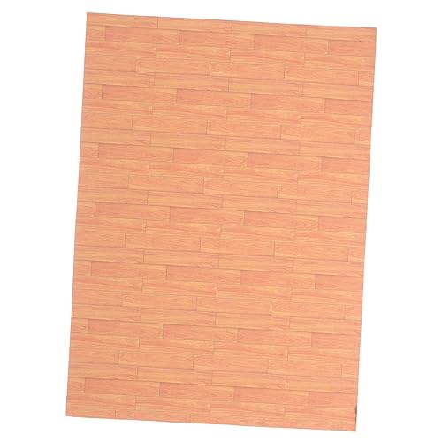 HONMEET Puppenhauszubehör Miniatur-bodenpapier Puppenhaus Bodenbelag Dekorativ Leichtem Papiermaterial Verarbeitung Realistische Mini Dekoration von HONMEET