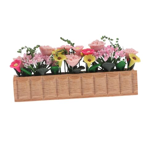 HONMEET Miniatur Blumentopf Aus Holz Realistisches Deko Element Für Puppenhäuser Und Modelle Ideal Hauszubehör Und Für Kreative Bastelprojekte HONMEET Miniatur Blumentopf Aus Holz Realistisches Deko Element Für Puppenhäuser Und Modelle Ideal Hauszubehör Und Für Kreative Bastelprojekte von HONMEET