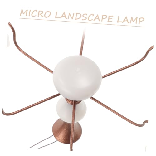 HONMEET Miniatur Deckenleuchte Modell Hängelampe Mini LED Lampe für Sandtisch Puppenhaus Dekoration Warmweiß Kleine Pendelleuchte Wohnraum Zubehör von HONMEET