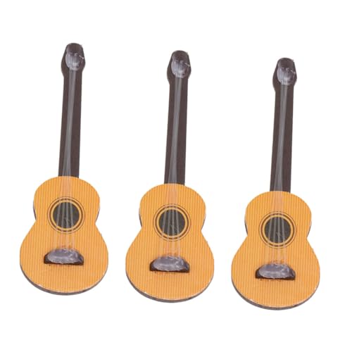 HONMEET Handgefertigte Mini-Gitarre aus Holz Schreibtisch-Dekoration entzückendes Musik- für Büro oder Zuhause HONMEET Handgefertigte Mini-Gitarre aus Holz Schreibtisch-Dekoration entzückendes Musik- für Büro oder Zuhause von HONMEET