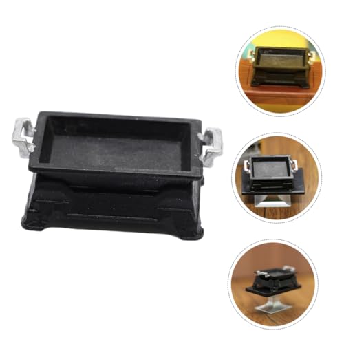HONMEET Miniatur Grill Fisch Pfanne Teilig Miniatur Puppenhaus Deko BBQ Tablett Schwarz Geeignet für DIY Puppenhaus Zubehör Strand und Spielszene HONMEET Miniatur Grill Fisch Pfanne Teilig Miniatur Puppenhaus Deko BBQ Tablett Schwarz Geeignet für DIY Puppenhaus Zubehör Strand und Spielszene von HONMEET
