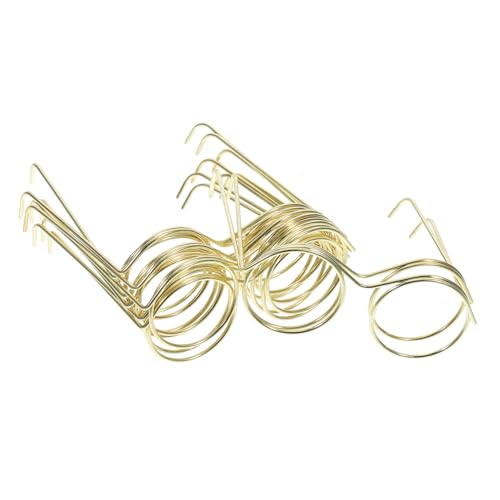 HONMEET Miniatur Puppenbrillen Metallrahmen Ohne Gläser Klassische Sonnenbrillen Für Puppen Und Miniaturhäuser Ideales Zubehör Für Kreatives Und Bastelprojekte von HONMEET