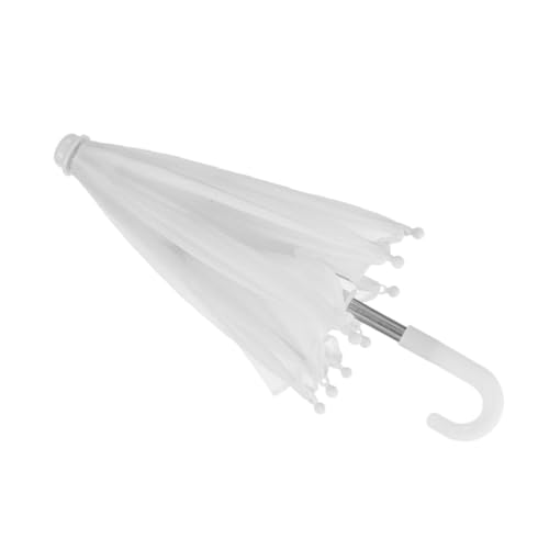 HONMEET Miniatur Puppenhaus Regenschirm Weiß Dekoratives Puppenzubehör Realistische Miniatur Glatte Oberfläche Stilvolles Design für Puppenhaus Dekoration und Spielspaß HONMEET Miniatur Puppenhaus Regenschirm Weiß Dekoratives Puppenzubehör Realistische Miniatur Glatte Oberfläche Stilvolles Design für Puppenhaus Dekoration und Spielspaß von HONMEET