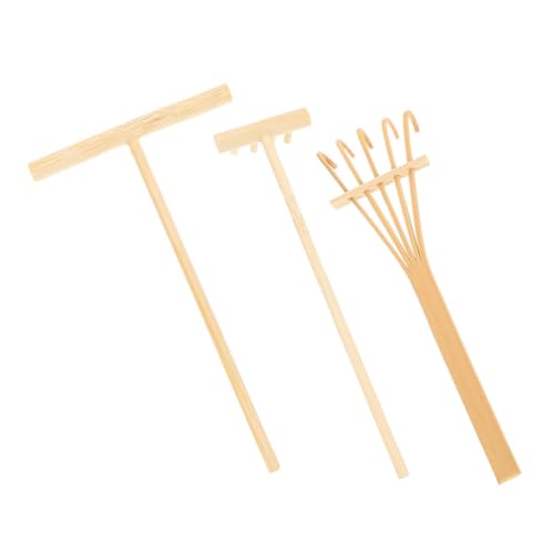 HONMEET Miniatur Sandrechen Tragbare Zen Garten Werkzeuge für Sandkasten Desktop Dekoration Vielseitige Sandspielzeug Harke für DIY Landschaftsgestaltung und Meditations sandtisch HONMEET Miniatur Sandrechen Tragbare Zen Garten Werkzeuge für Sandkasten Desktop Dekoration Vielseitige Sandspielzeug Harke für DIY Landschaftsgestaltung und Meditations sandtisch von HONMEET