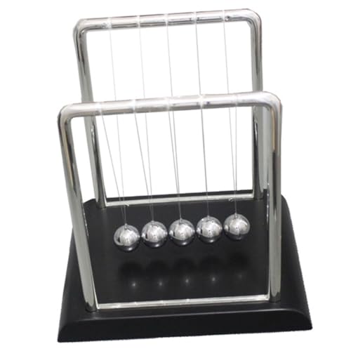 HONMEET Newton Wippe Balance Kugel aus Metall Kinetisches Schreibtischspielzeug Wissenschaftliche Dekoration für Büro und Zuhause Stilvolles Design aus Langlebigem und Beruhigende HONMEET Newton Wippe Balance Kugel aus Metall Kinetisches Schreibtischspielzeug Wissenschaftliche Dekoration für Büro und Zuhause Stilvolles Design aus Langlebigem und Beruhigende von HONMEET