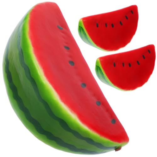 HONMEET Wassermelonenscheiben-Requisiten Gefälschter Obstschneider Für Hochzeitsfotografie-Requisiten Küchendisplay von HONMEET