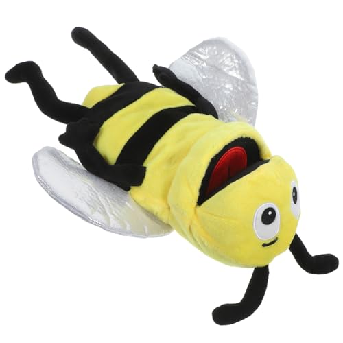 HONMEET Plüsch Bienen Handpuppe Interaktives für Erwachsene Cartoon Tier Handpuppe zum Geschichtenerzählen Puppentheater Zubehör für Eltern Junge Mädchen Kommunikation HONMEET Plüsch Bienen Handpuppe Interaktives für Erwachsene Cartoon Tier Handpuppe zum Geschichtenerzählen Puppentheater Zubehör für Eltern Junge Mädchen Kommunikation von HONMEET