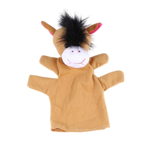 HONMEET Plüsch Handpuppe Pferd Tierische Fünf Finger Handschuh Puppe aus Weichem Interaktives Fantasie und Eltern Junge Mädchen Bindung HONMEET Plüsch Handpuppe Pferd Tierische Fünf Finger Handschuh Puppe aus Weichem Interaktives Fantasie und Eltern Junge Mädchen Bindung von HONMEET