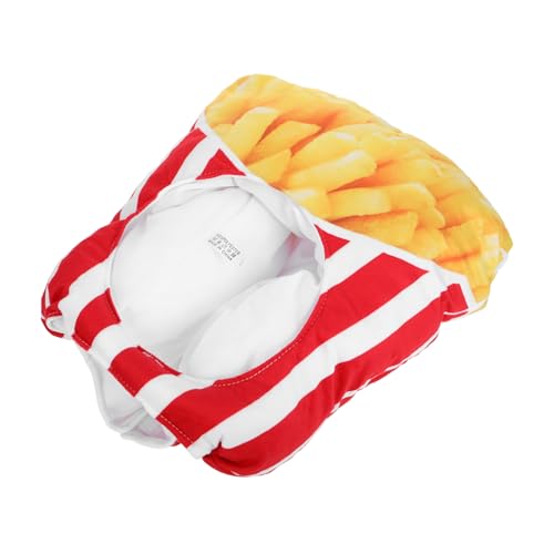 HONMEET Halloween-pommes-kopfbedeckung Einzigartiger Pommes-partyhut für Festivals Cosplay und Lustige Events HONMEET Halloween-pommes-kopfbedeckung Einzigartiger Pommes-partyhut für Festivals Cosplay und Lustige Events von HONMEET