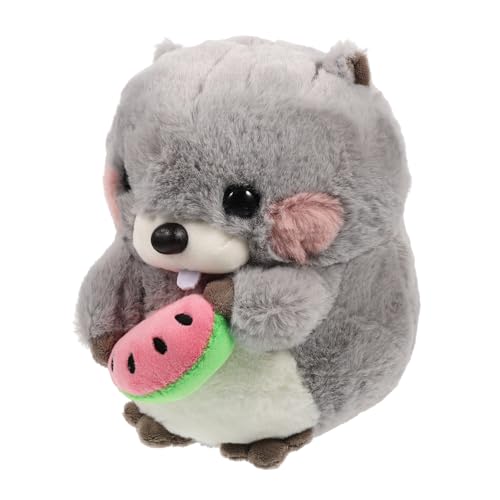 HONMEET Plüsch stofftier Hamster Kuscheltier Sanft und Niedlich Plüschtier Geschenk Dekoration Sofa Schlafzimmer von HONMEET