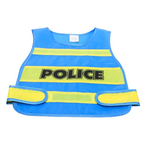 HONMEET Polizei Kostüm Weste aus Feinem Stoff Bequem und Robust für Jungen Verkleiden Rollenspiel und Faschingsparty Einfach Anzuziehen Vielseitig für Karneval und Bühnenauftritte HONMEET Polizei Kostüm Weste aus Feinem Stoff Bequem und Robust für Jungen Verkleiden Rollenspiel und Faschingsparty Einfach Anzuziehen Vielseitig für Karneval und Bühnenauftritte von HONMEET