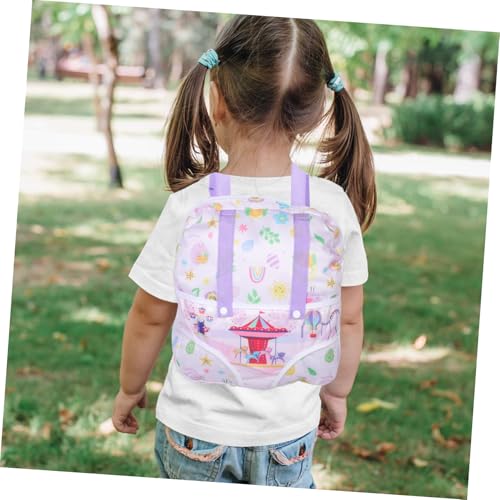 HONMEET Puppen Rucksack Mini Trage Leichter Ergonomischer Puppenträger mit Verstellbaren Schultergurten Komfortabel für Robust und Leicht zu Reinigen für Spielhaus und Reisen von HONMEET