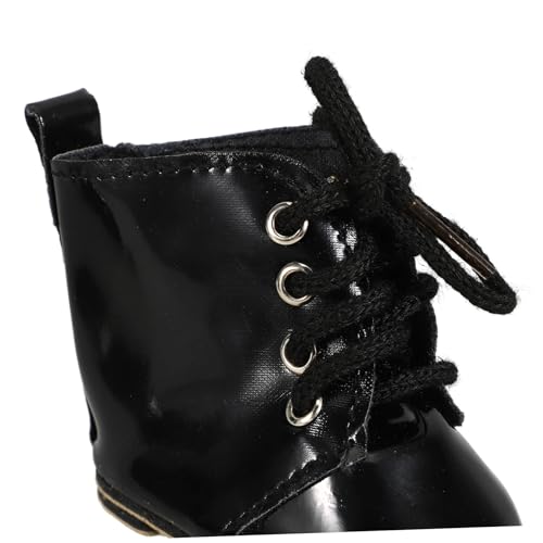 HONMEET Puppenstiefel aus PU Leicht und Langlebig Mini Puppenschuhe mit Glatter Oberfläche Einfach Anzuziehen als Puppenzubehör für Mädchenpuppen und Puppenhausdekoration HONMEET Puppenstiefel aus PU Leicht und Langlebig Mini Puppenschuhe mit Glatter Oberfläche Einfach Anzuziehen als Puppenzubehör für Mädchenpuppen und Puppenhausdekoration von HONMEET