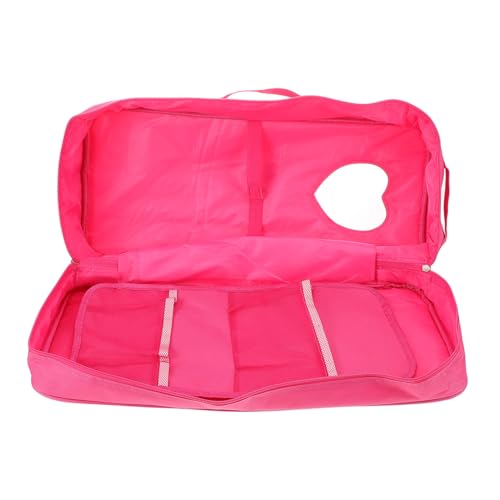 HONMEET Puppentasche Tasche Für Puppenzubehör Aufbewahrungstasche Für Aufbewahrungstasche Für Puppen Tragetasche Für Puppenkleidung Aufbewahrungstasche Rosa Stoff HONMEET Puppentasche Tasche Für Puppenzubehör Aufbewahrungstasche Für Aufbewahrungstasche Für Puppen Tragetasche Für Puppenkleidung Aufbewahrungstasche Rosa Stoff von HONMEET