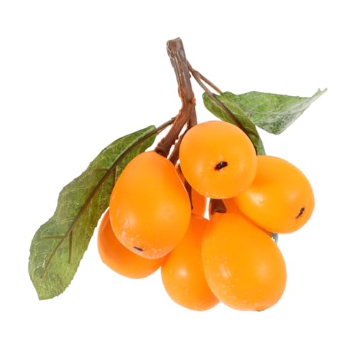 HONMEET Realistische Künstliche Loquats Stringmodell Für Küchendekoration Simulation Loquats Für Ausstellung Gefälschter Fruchtschnur Foto Requisite HONMEET Realistische Künstliche Loquats Stringmodell Für Küchendekoration Simulation Loquats Für Ausstellung Gefälschter Fruchtschnur Foto Requisite von HONMEET