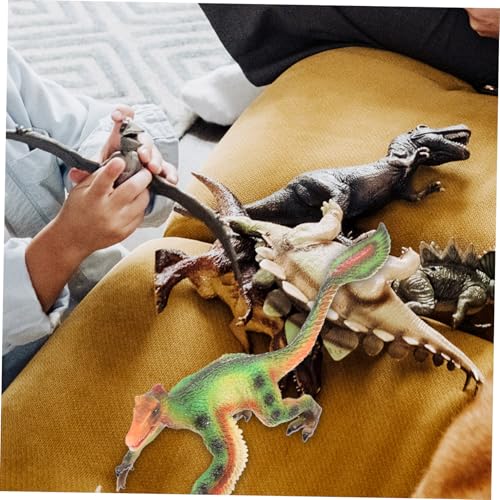HONMEET Realistisches Dinosaurier Modell Schleichvogel Ornament aus Hochwertigem Kunststoff Langlebiges Pädagogisches und Schreibtischdekoration für Naturerkennung und HONMEET Realistisches Dinosaurier Modell Schleichvogel Ornament aus Hochwertigem Kunststoff Langlebiges Pädagogisches und Schreibtischdekoration für Naturerkennung und von HONMEET