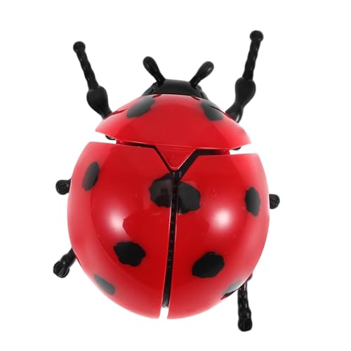HONMEET Realistisches Marienkäfer aufziehspielzeug aus Kunststoff Kleine Simulation Interaktives Tiermotiv mit Kopf Schwanzbewegung als Party Geschenk und Sammelobjekt HONMEET Realistisches Marienkäfer aufziehspielzeug aus Kunststoff Kleine Simulation Interaktives Tiermotiv mit Kopf Schwanzbewegung als Party Geschenk und Sammelobjekt von HONMEET