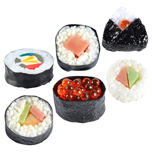 HONMEET Realistisches Sushi Modell Set Künstliche Sushi Lebensmittel Modelle Für Fotografie Japanische Sushi Requisiten Ideal Für Dekoration Und Kulinarische Präsentationen HONMEET Realistisches Sushi Modell Set Künstliche Sushi Lebensmittel Modelle Für Fotografie Japanische Sushi Requisiten Ideal Für Dekoration Und Kulinarische Präsentationen von HONMEET