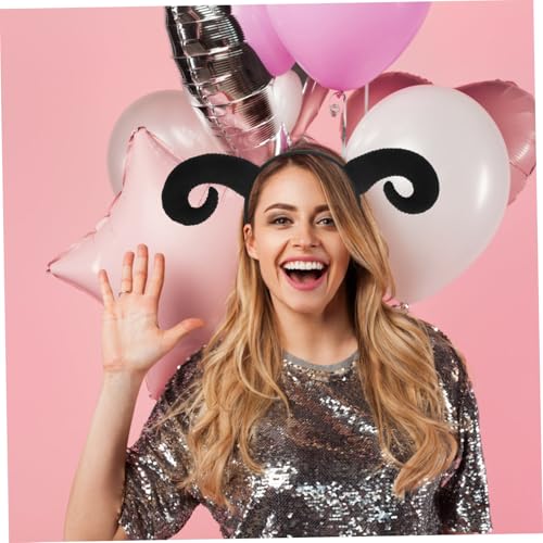 HONMEET Schafhörner Haarreif Weich und Bequem Einfach zu Tragen Stylischer Party haarschmuck für Halloween Karneval Geburtstagsfeiern und Kostüm events HONMEET Schafhörner Haarreif Weich und Bequem Einfach zu Tragen Stylischer Party haarschmuck für Halloween Karneval Geburtstagsfeiern und Kostüm events von HONMEET