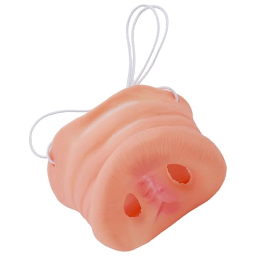 HONMEET Schweineschnauze Requisiten Masken Schweinenasen Gummiband für Kostüm Cosplay Schweinekostüm mit Nasenstützen Partyzubehör Kinder Halloween Neuheit Gefälschte Schweinenase HONMEET Schweineschnauze Requisiten Masken Schweinenasen Gummiband für Kostüm Cosplay Schweinekostüm mit Nasenstützen Partyzubehör Kinder Halloween Neuheit Gefälschte Schweinenase von HONMEET