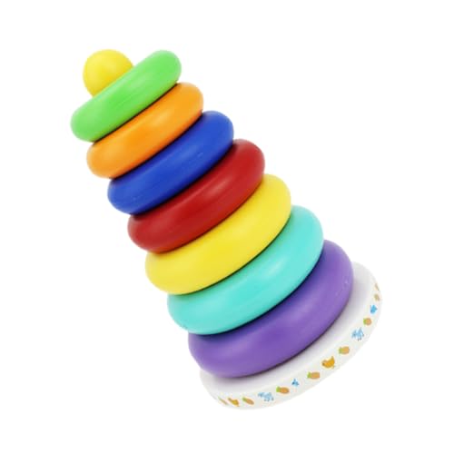 HONMEET Sensorisches Stapelspielzeug aus Langlebigem Montessori inspiriertes Lernspielzeug für Kleinkinder Hand Auge koordination Farb Größenwahrnehmung HONMEET Sensorisches Stapelspielzeug aus Langlebigem Montessori inspiriertes Lernspielzeug für Kleinkinder Hand Auge koordination Farb Größenwahrnehmung von HONMEET