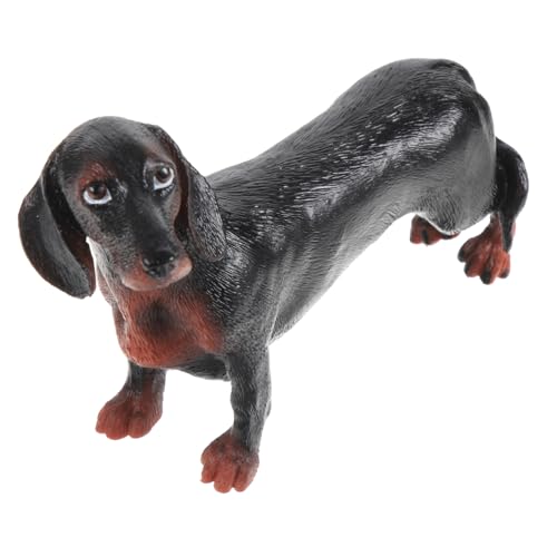 HONMEET Simulation Realistische Hundefigur Gefälschter Hund Spielzeugfigur Simulierte Tierfigur Hund Figur von HONMEET